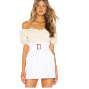 Superdown Gabriela Puff Sleeve Top